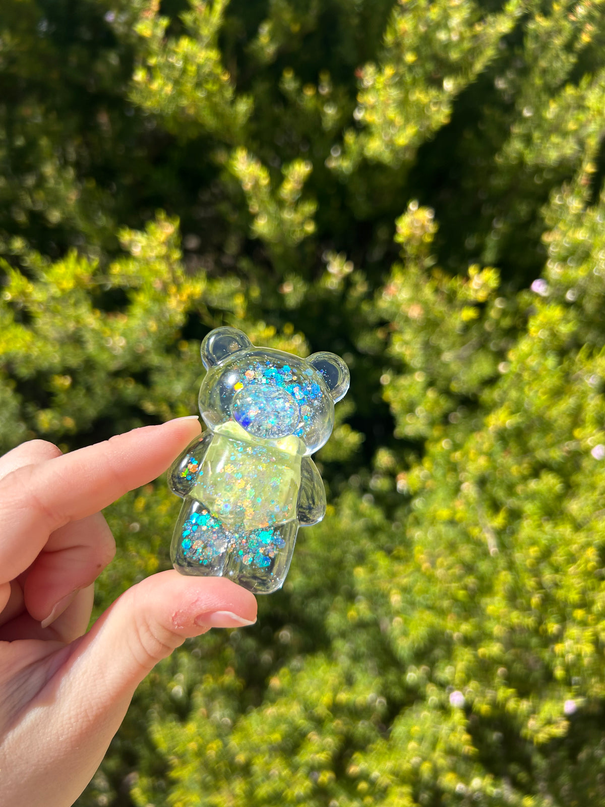 Retro Game Smooth Bear Trinket | 2