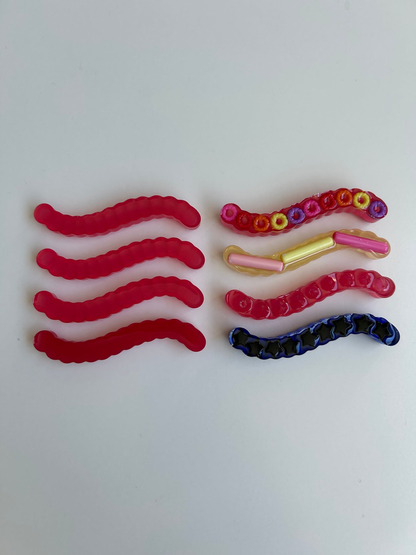 Gummy Worm Textured Trinket