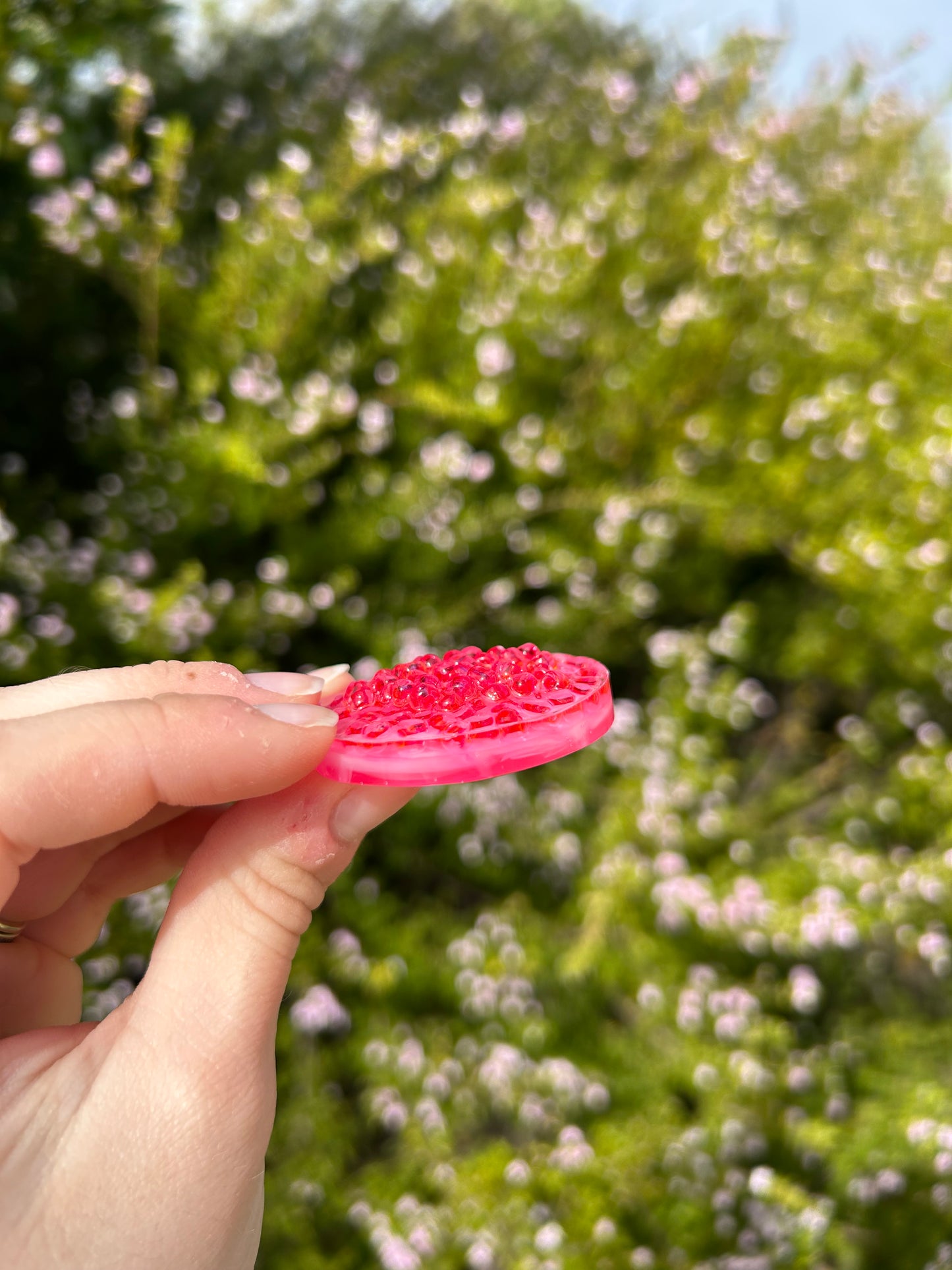 Pomegranate Fruit Mini Circle Trinket