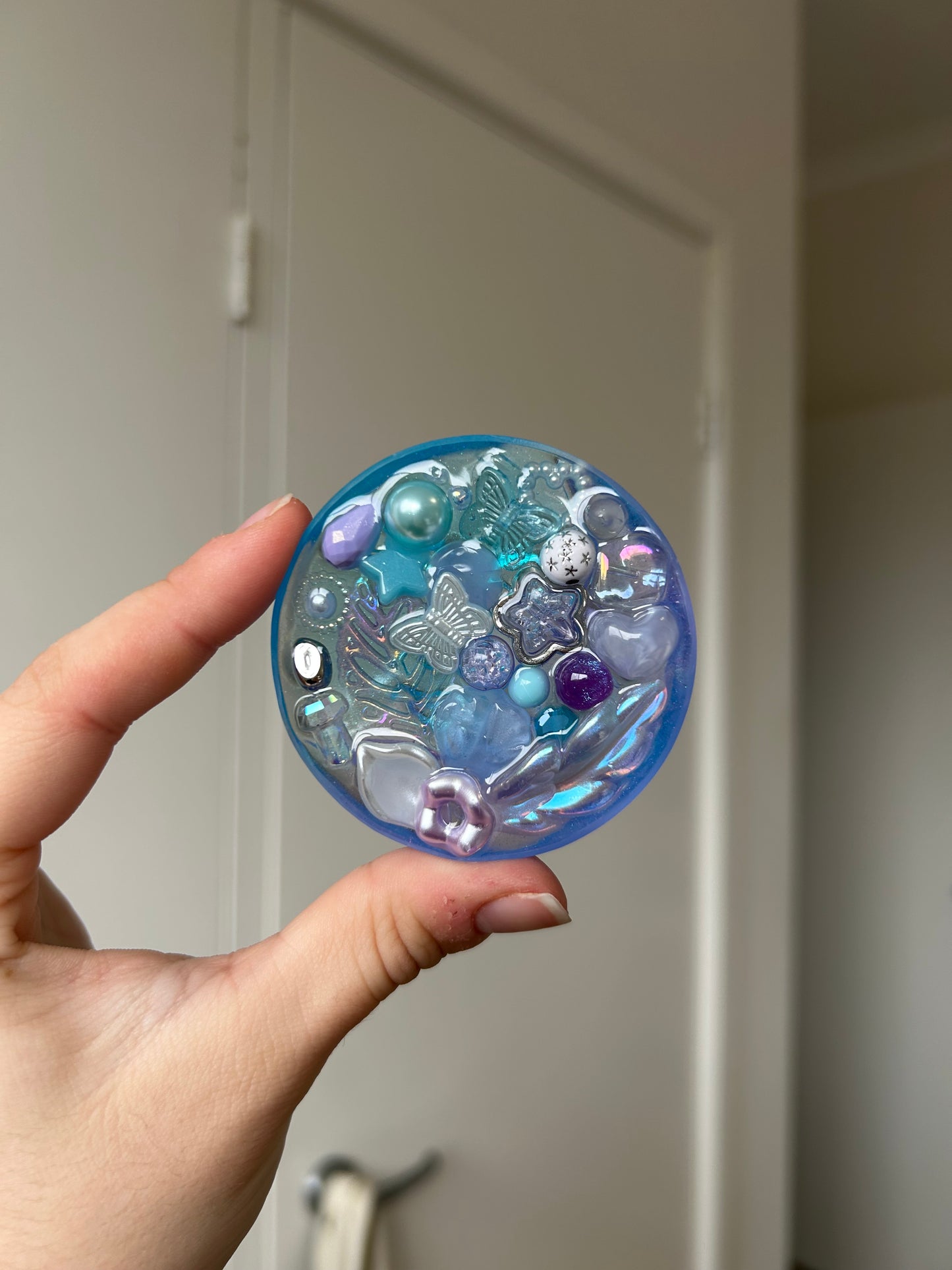 Two Moons Textured Trinket