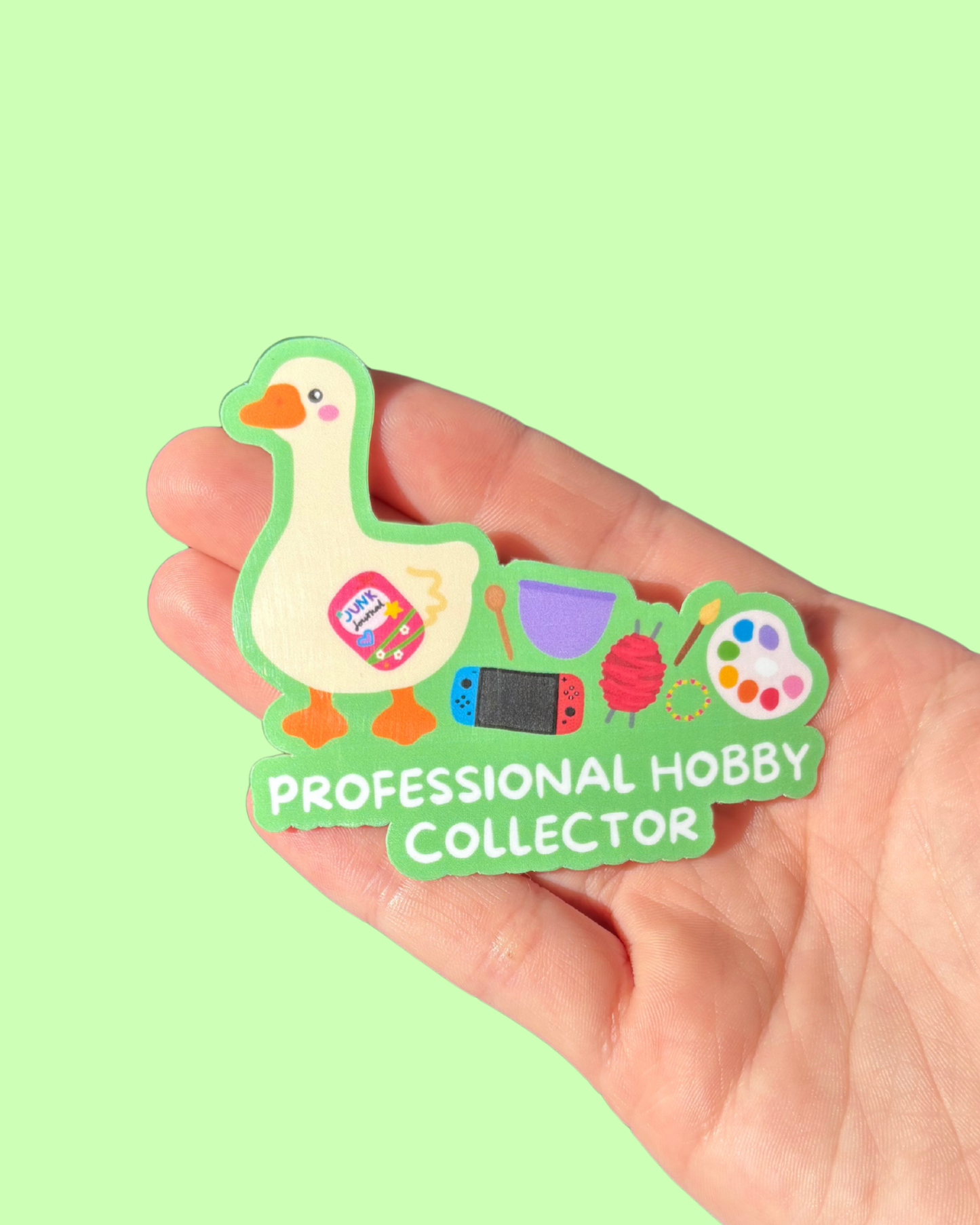 Professional Hobby Collector Sticker