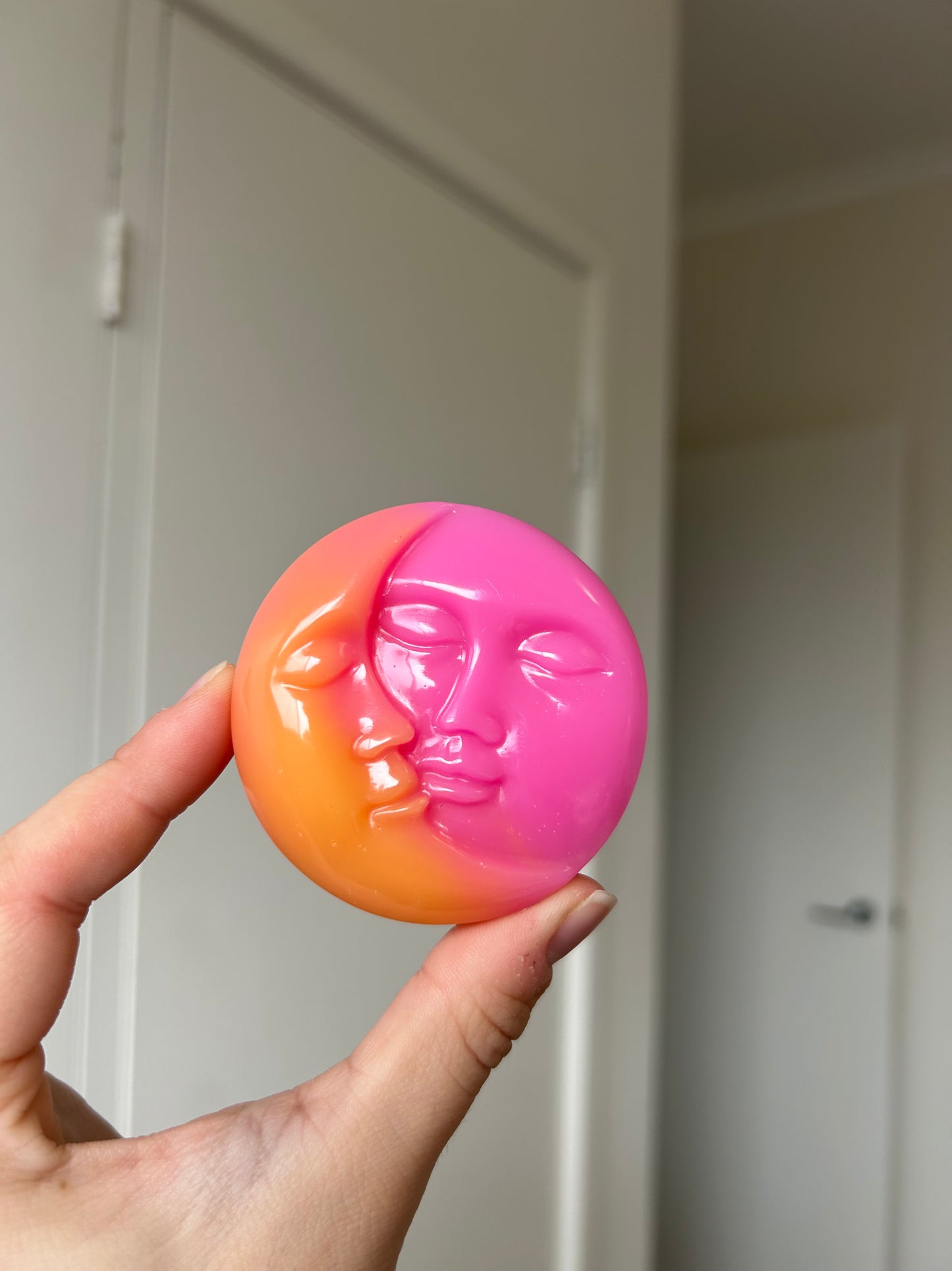 Two Moons Textured Trinket