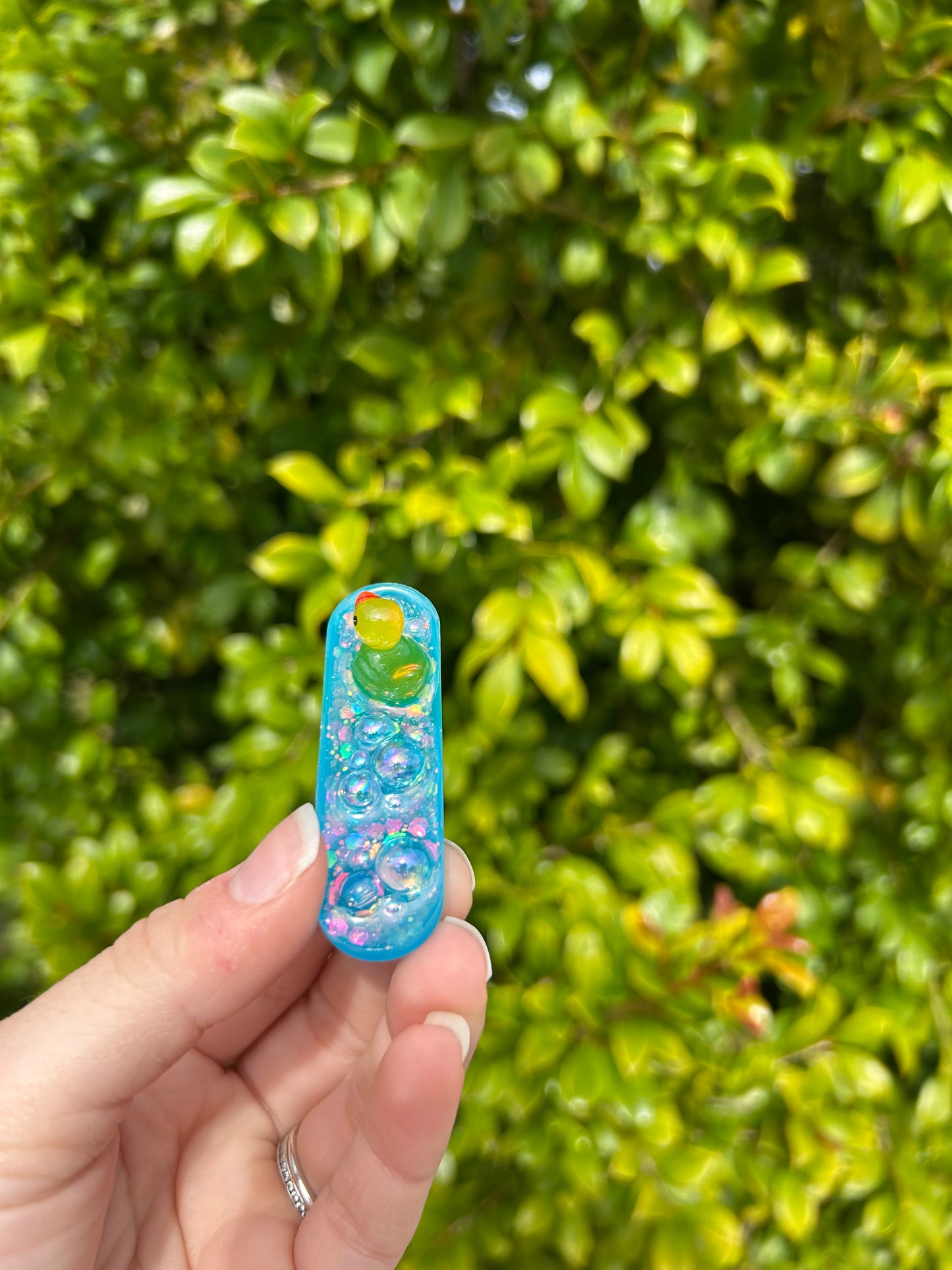 Mini Ducky & Bubbles Wand Trinket