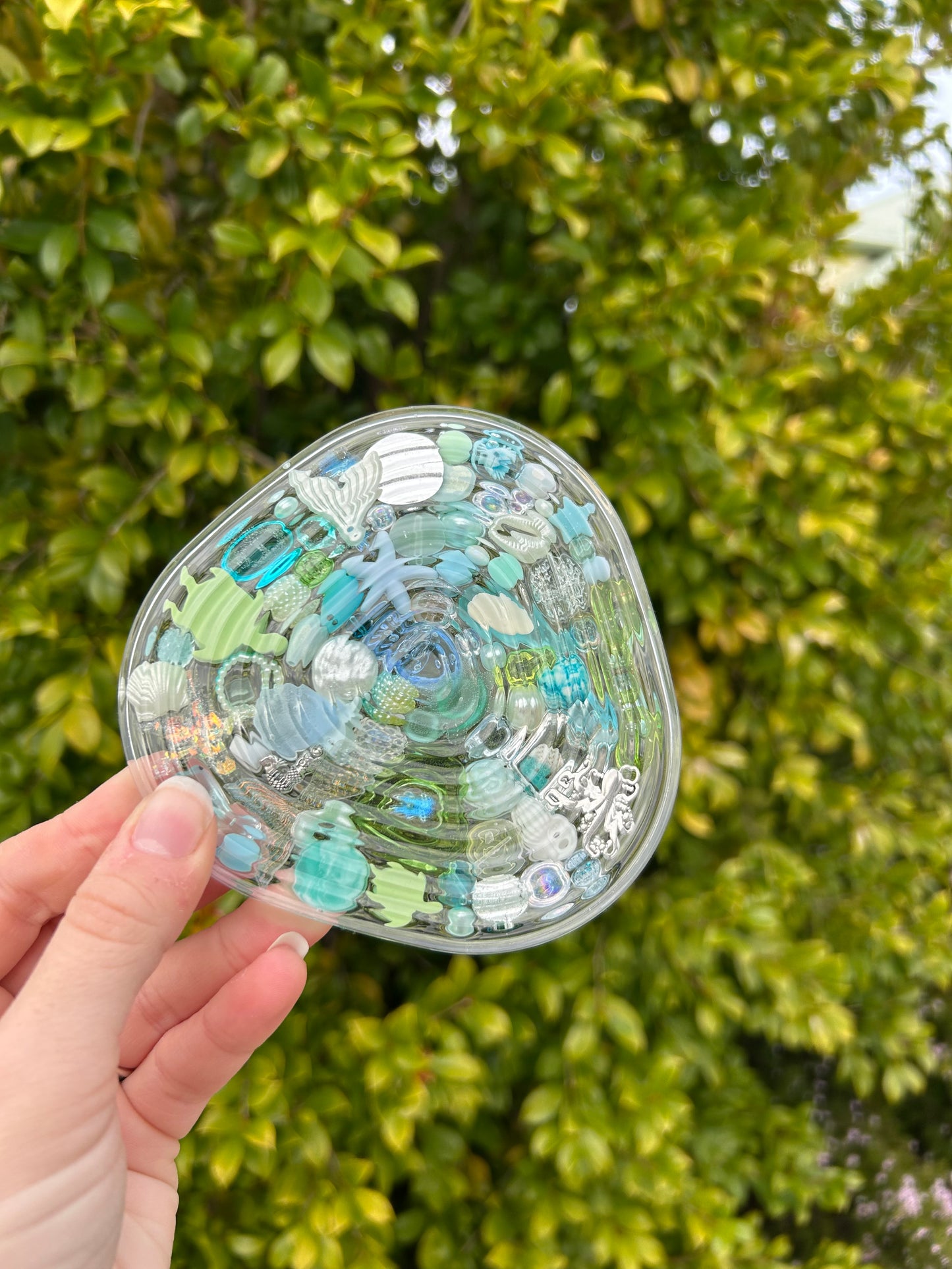 Ocean Large Ripple Trinket | Design 1