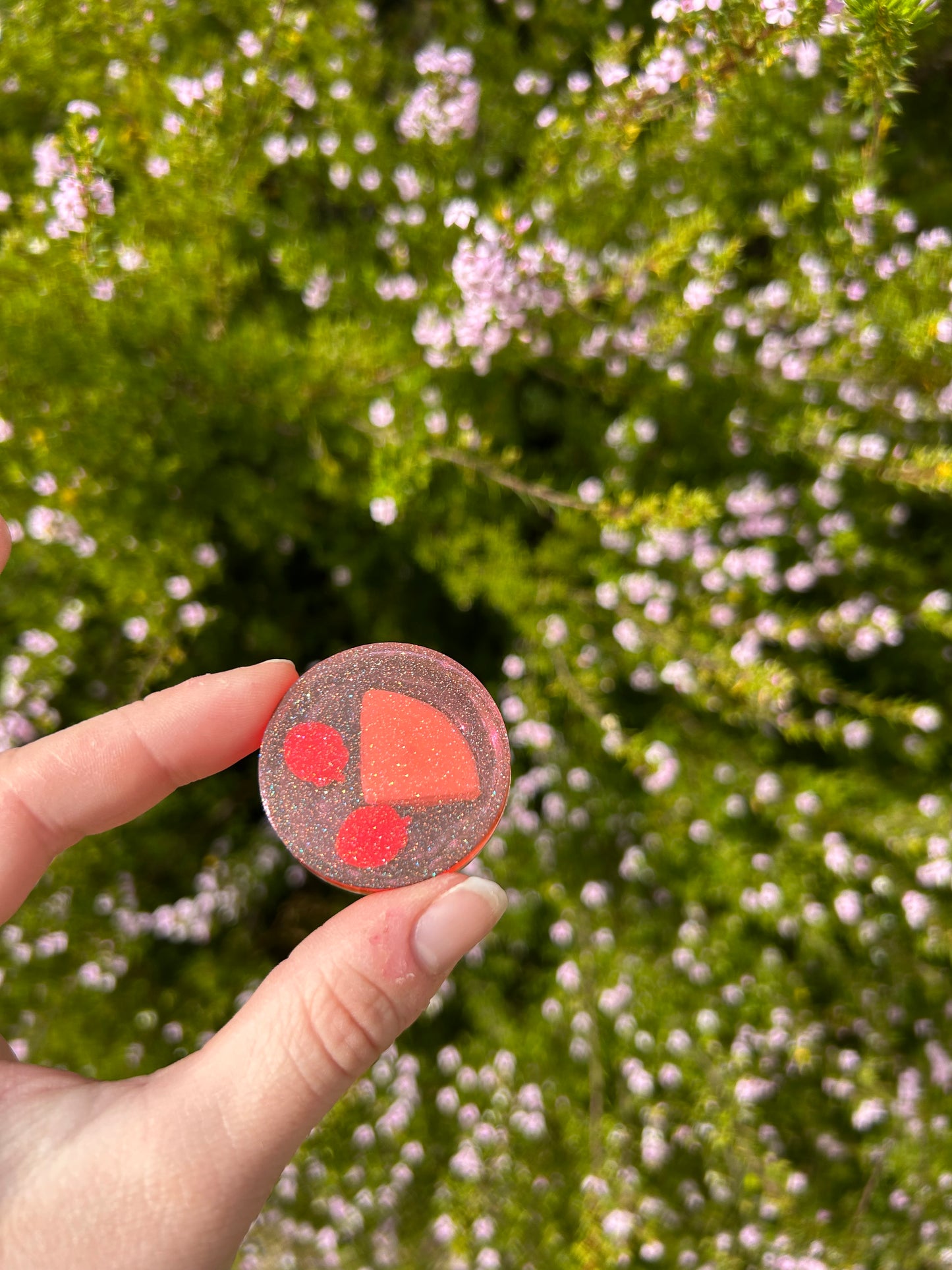 Strawberry Waffles Micro Circle Trinket