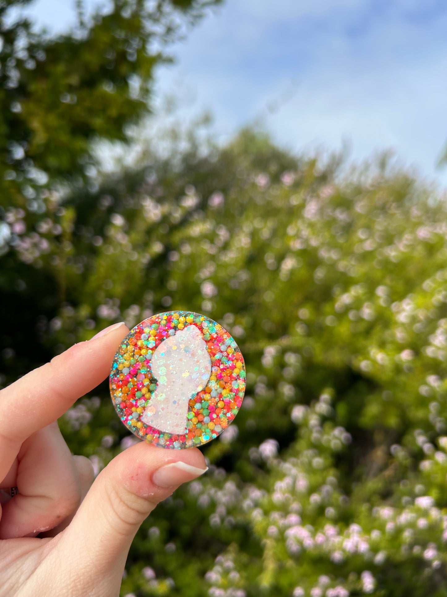 Bubblegum Machine Micro Circle Trinket