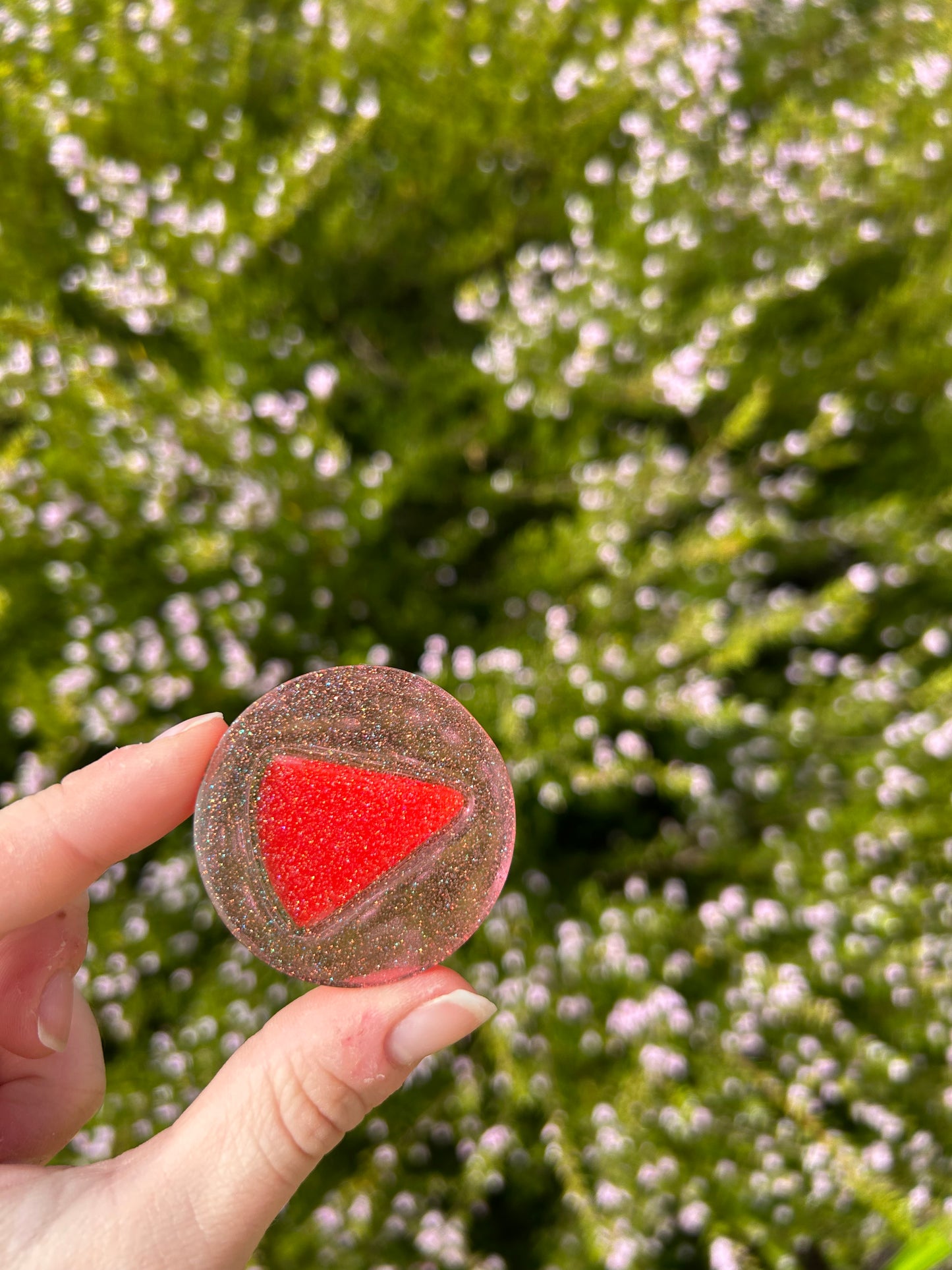 Watermelon Fruit Mini Circle Trinket
