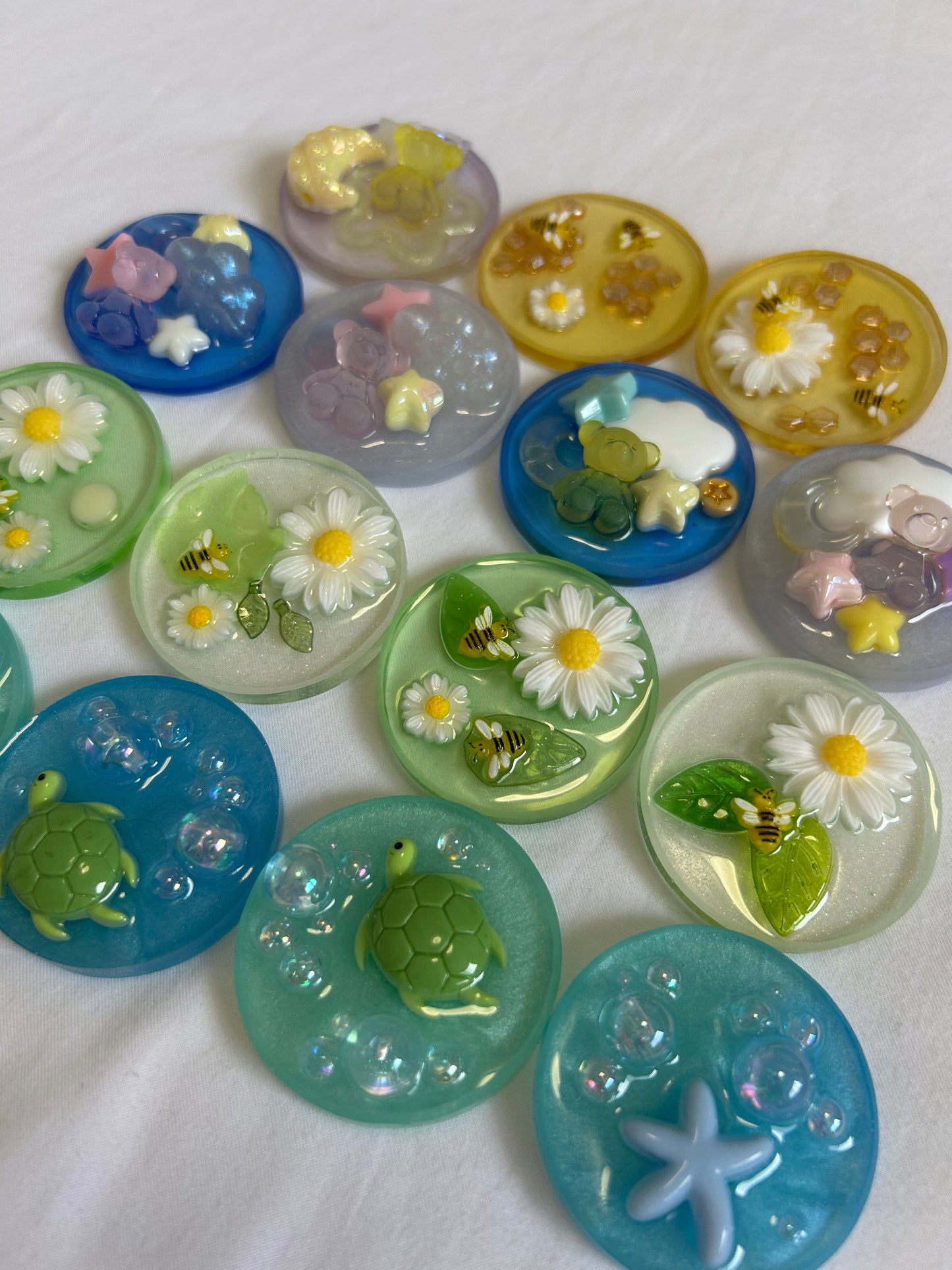 Mini Circle Textured Trinkets