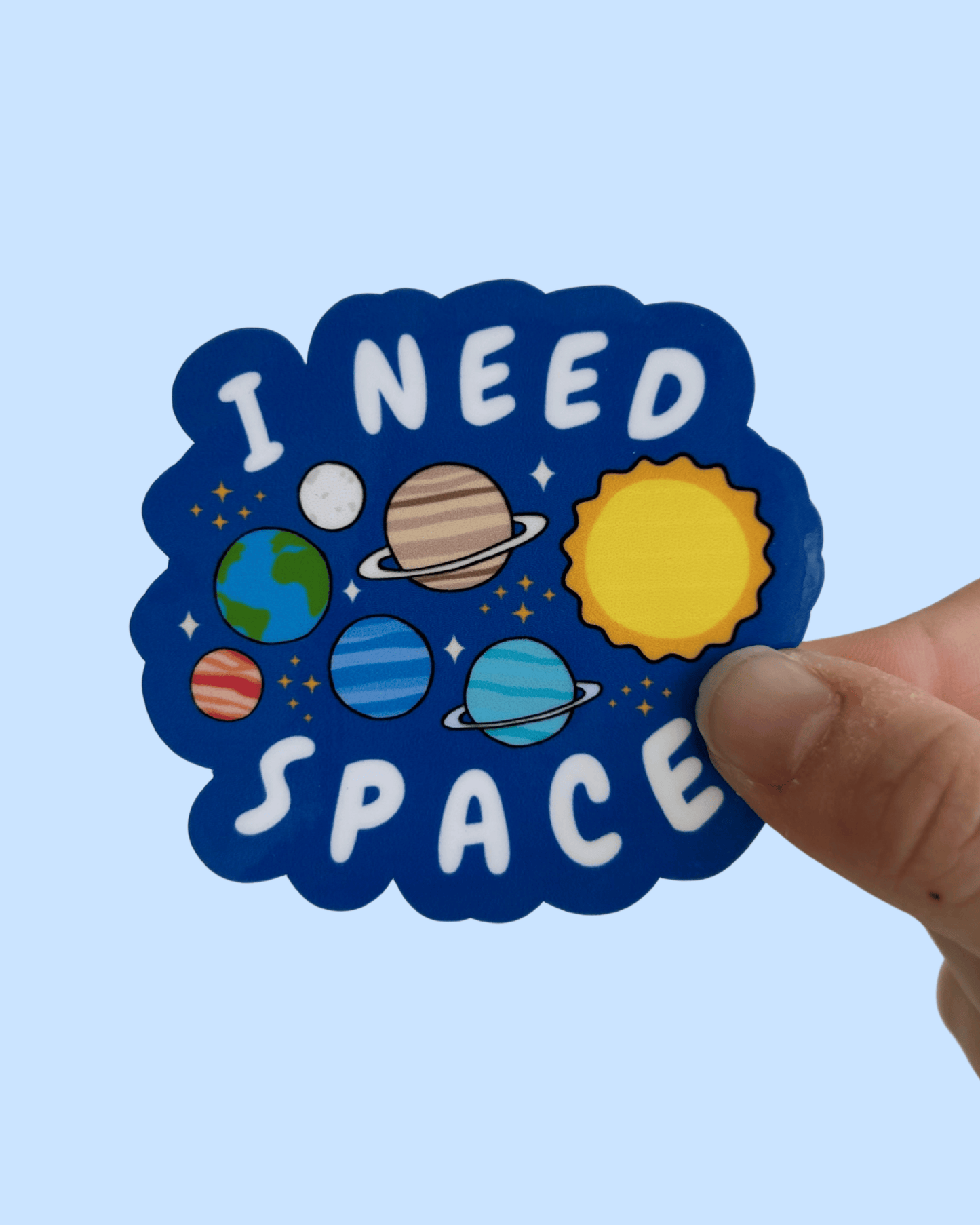 I Need Space Sticker