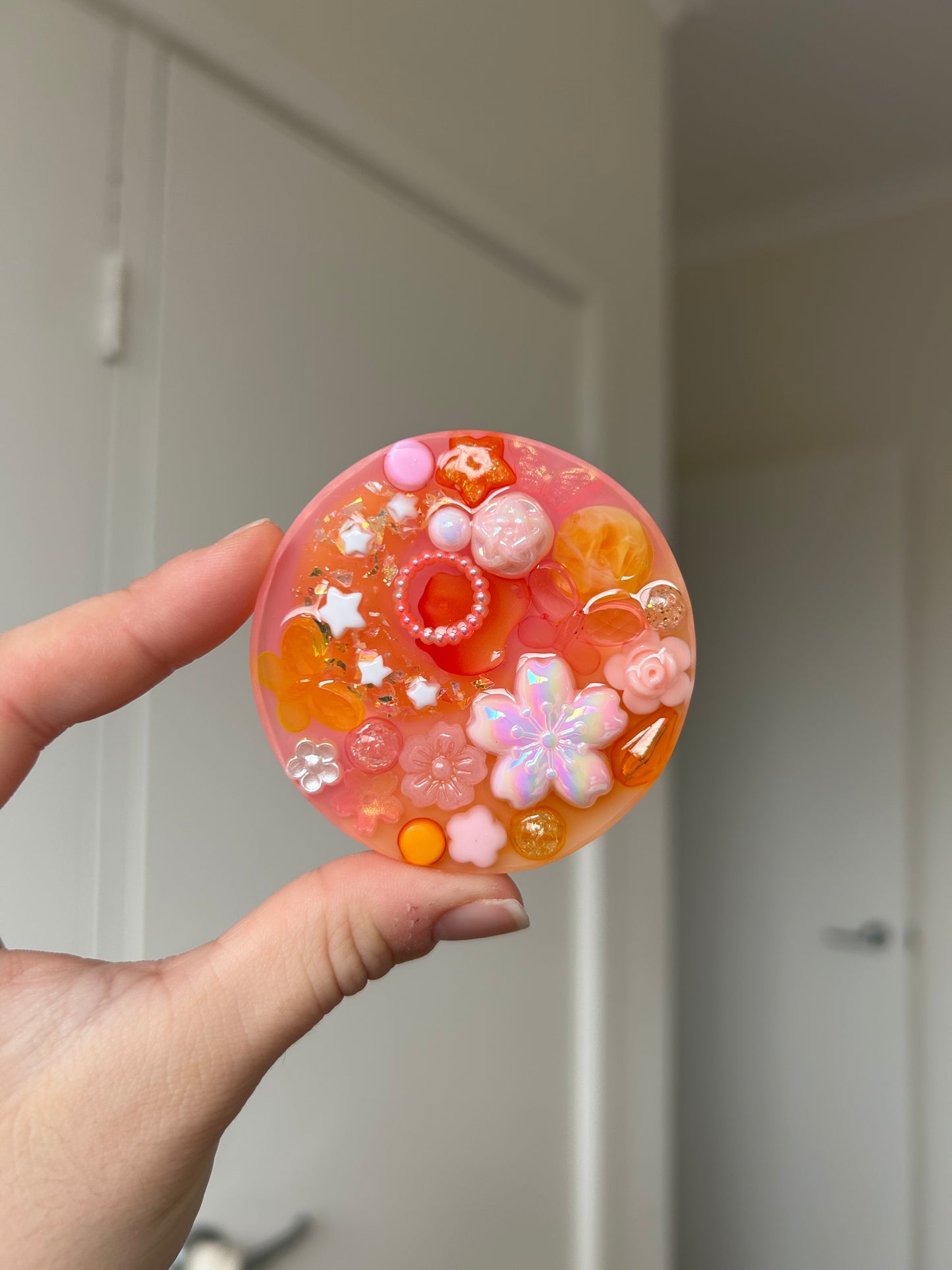 Two Moons Textured Trinket