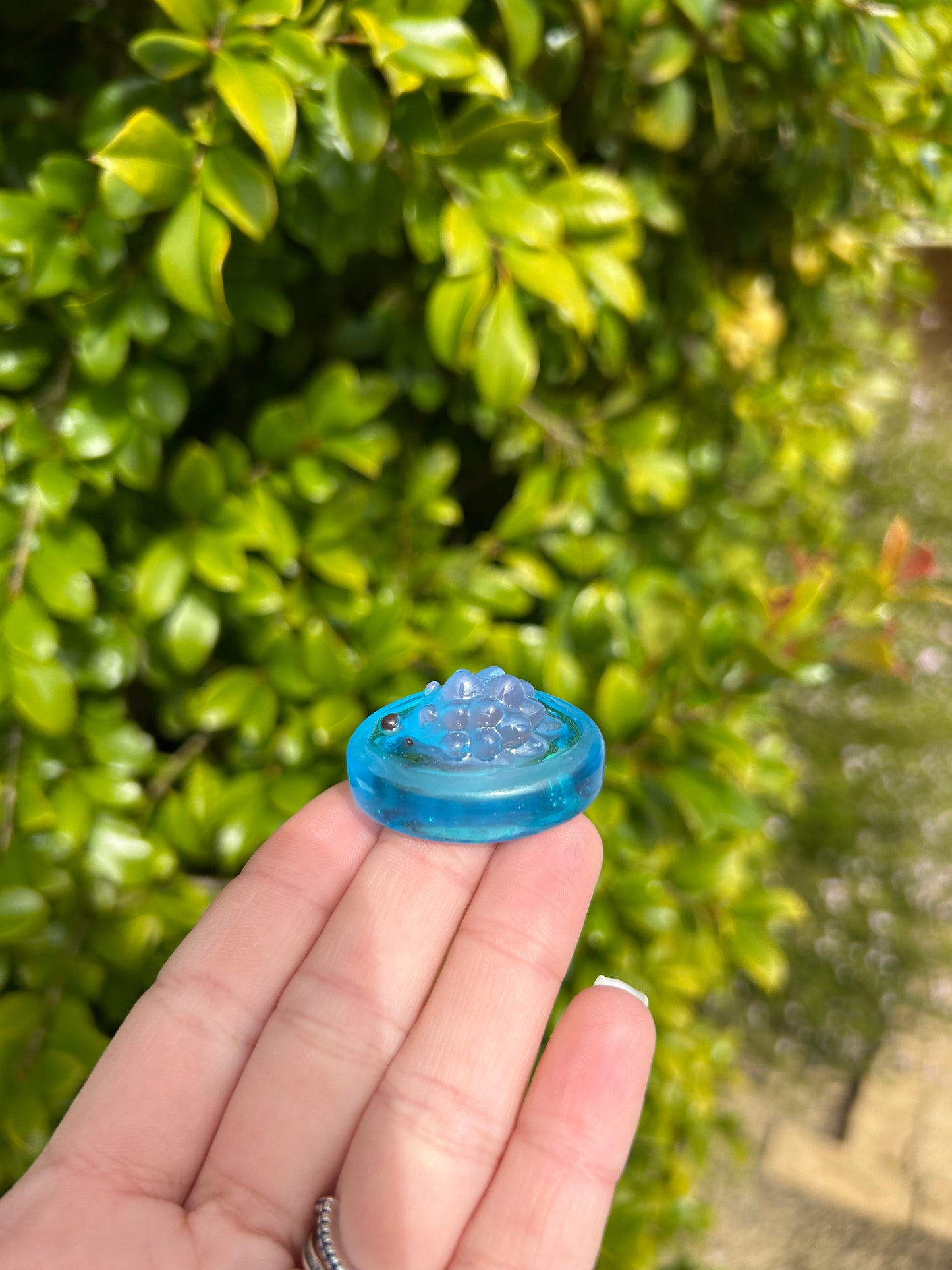 Hedgehog Worry Stone Trinket | Design 5