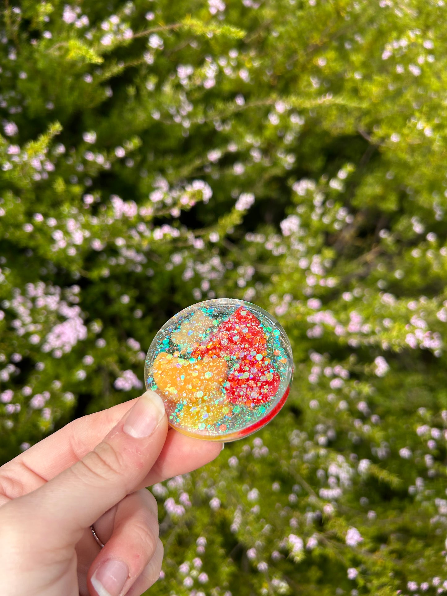 Fruit Salad Small Circle Trinket | Design 3