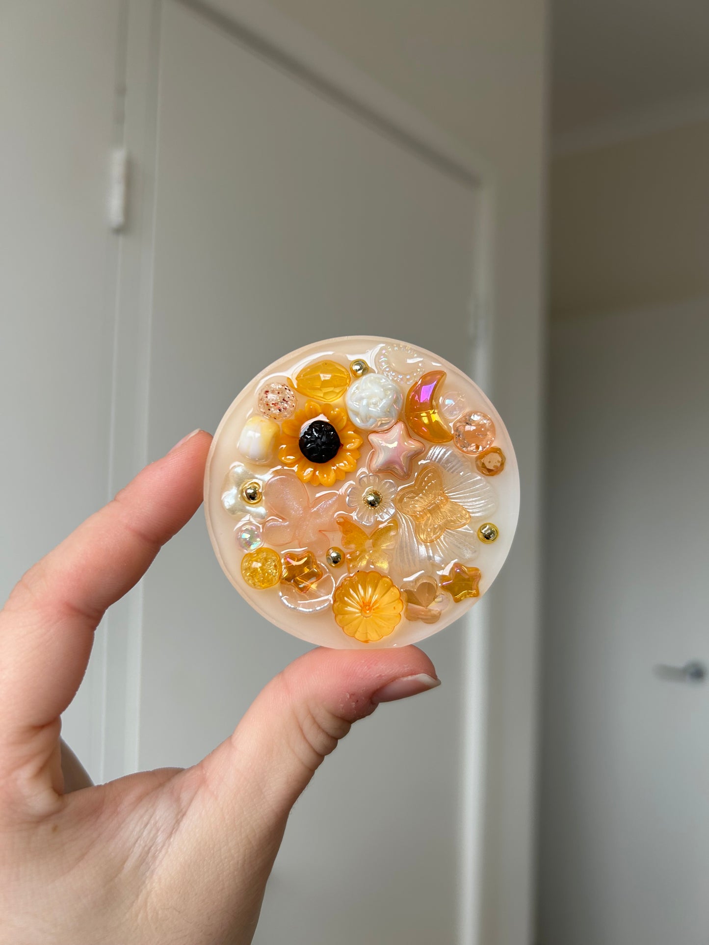 Two Moons Textured Trinket