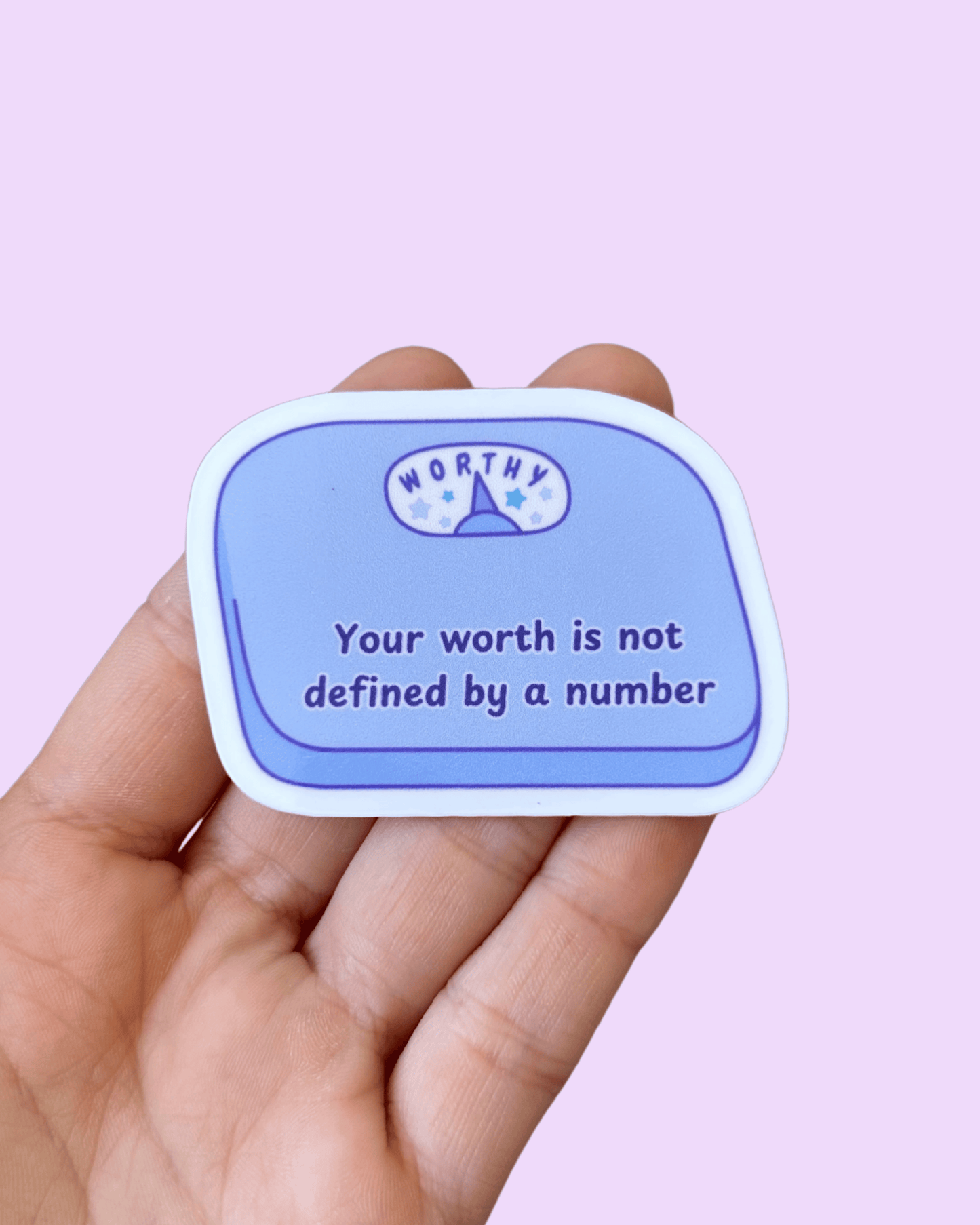 Worthy Scale Sticker