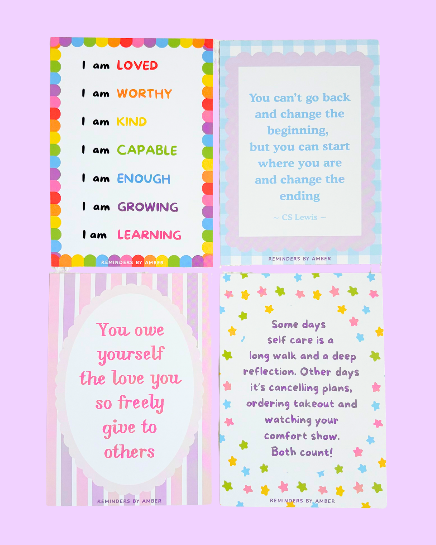 Mini Motivational Prints