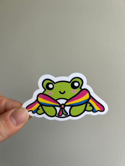 Pride Frog Stickers