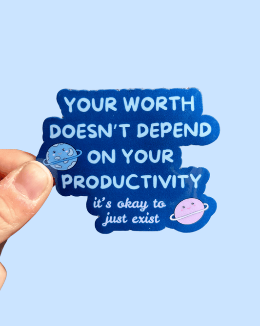 Your Worth Reminder Sticker