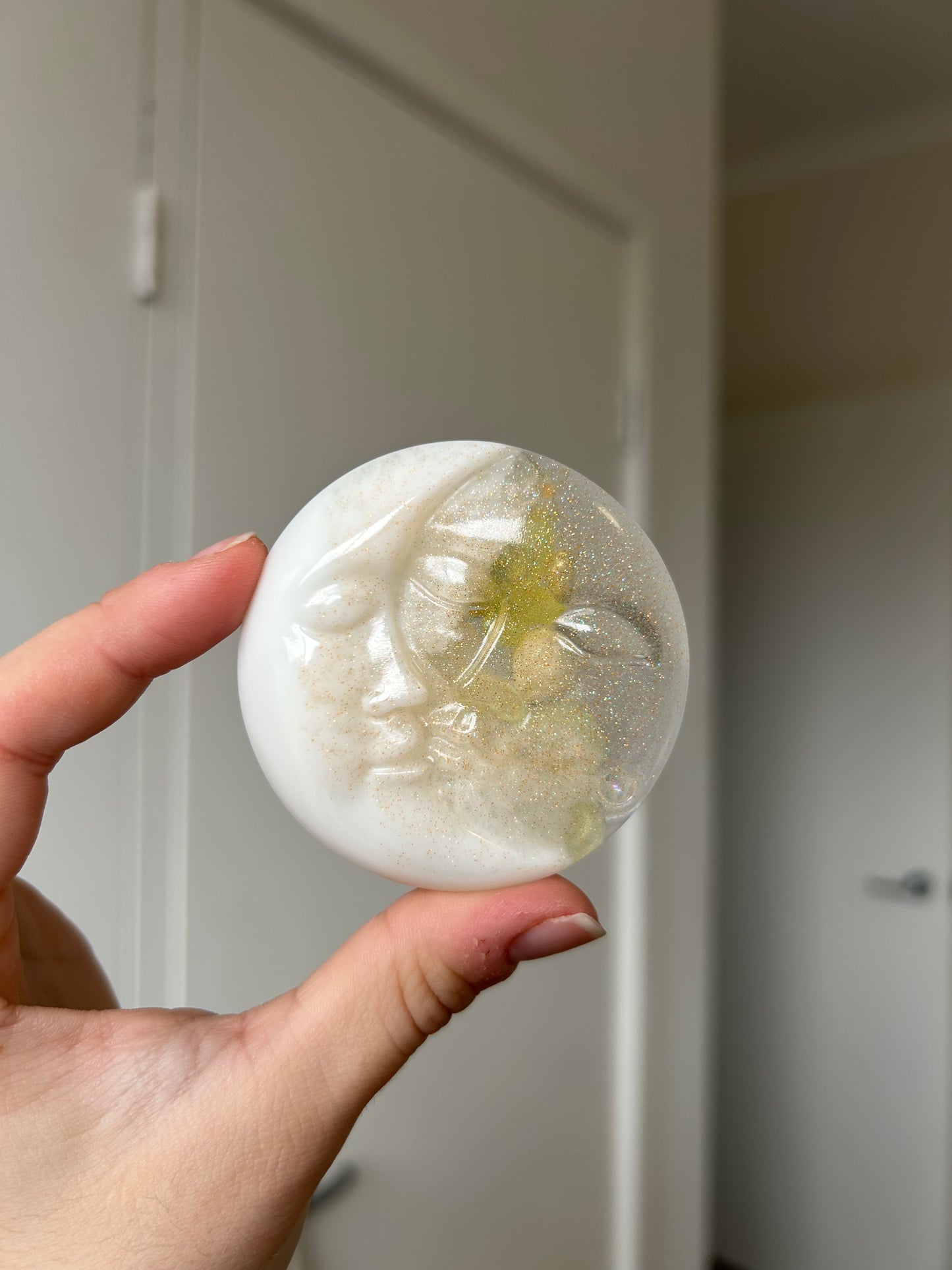 Two Moons Textured Trinket
