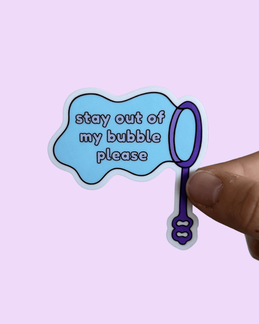 Personal Bubble Sticker