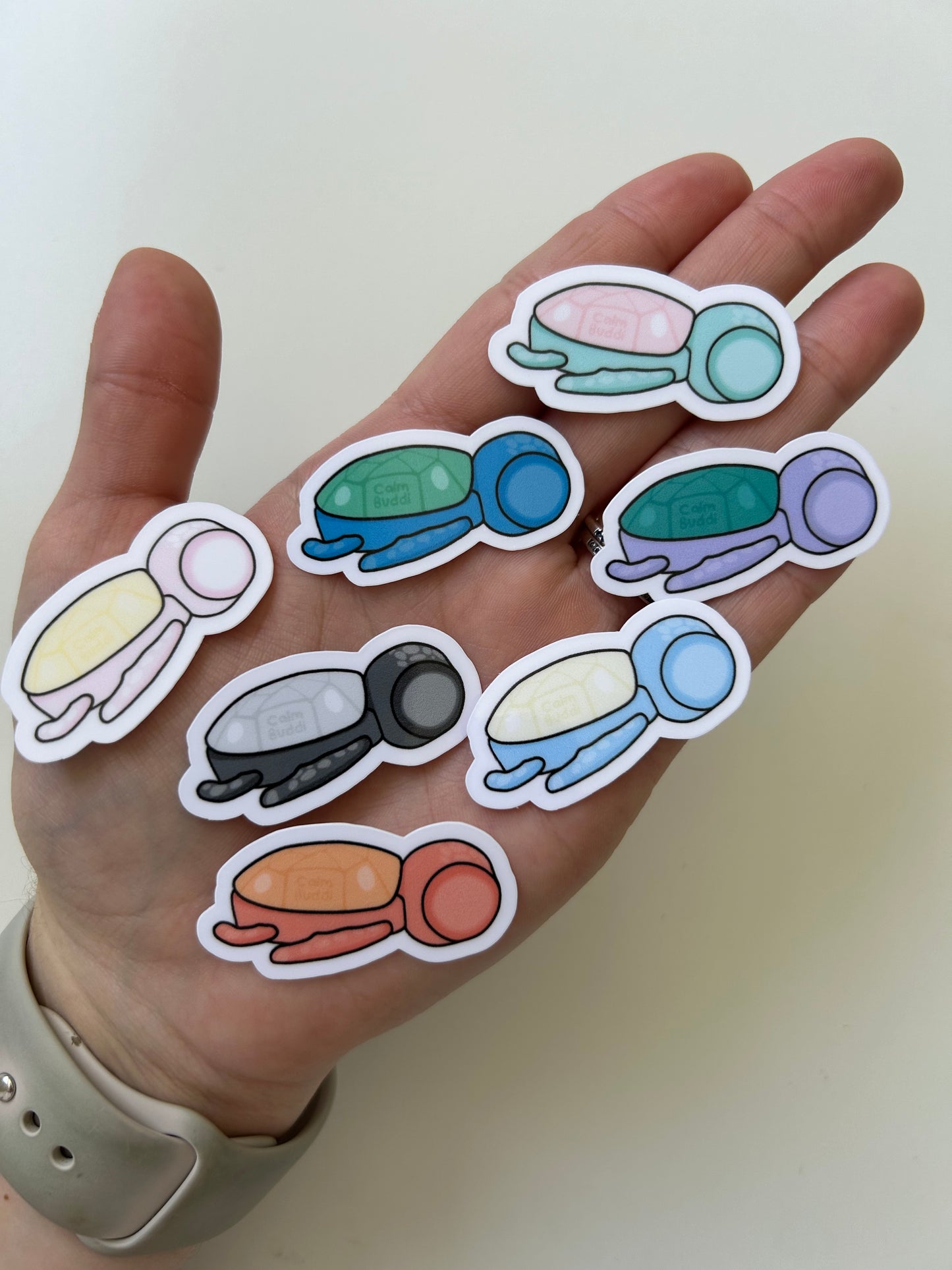 Calm Buddi Turtle Stickers