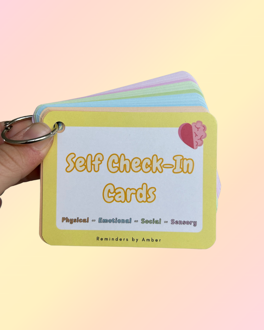 Self Check-In Cards