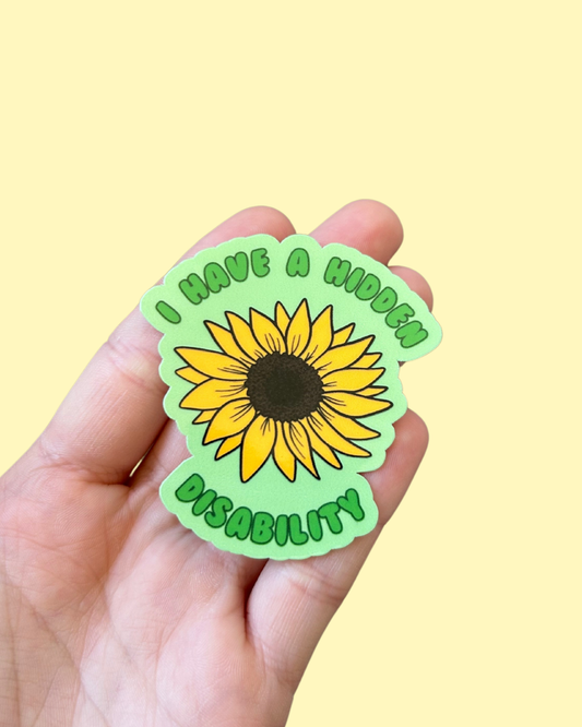 Hidden Disability Sticker