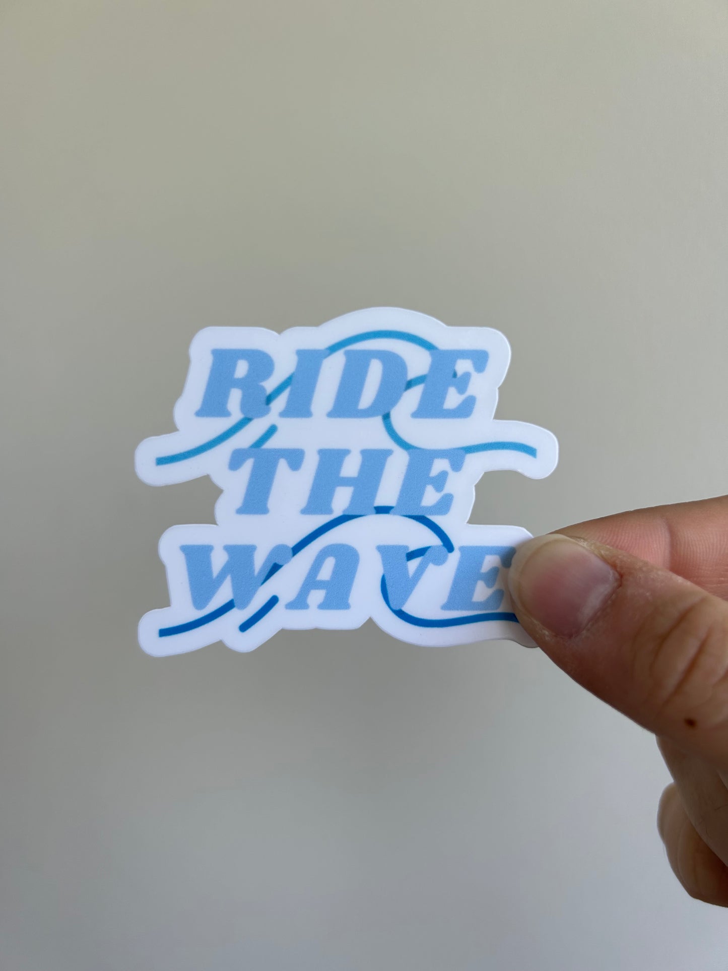 Ride the Wave Sticker