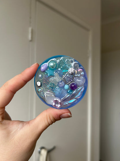 Two Moons Textured Trinket
