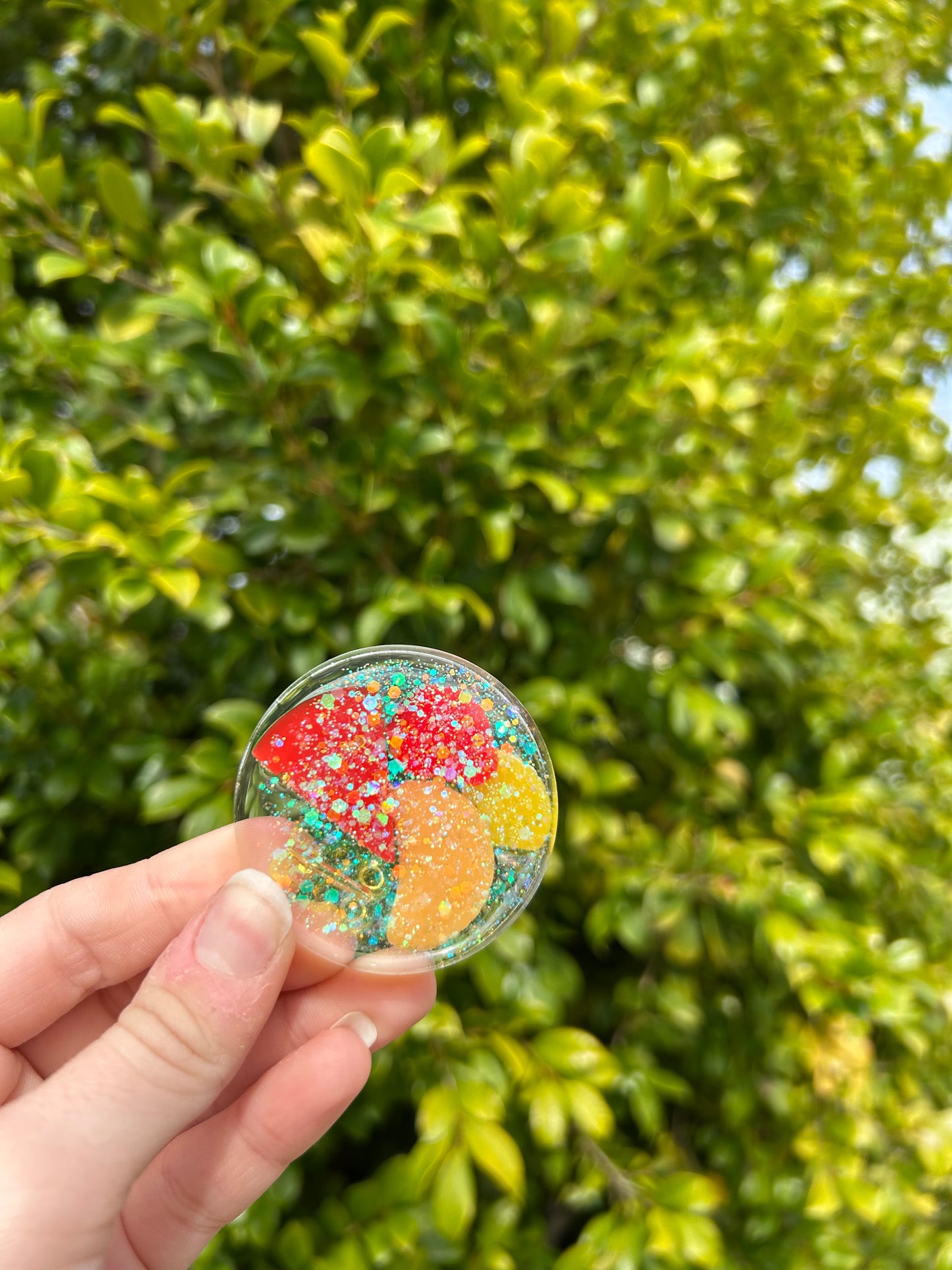 Fruit Salad Small Circle Trinket | Design 2