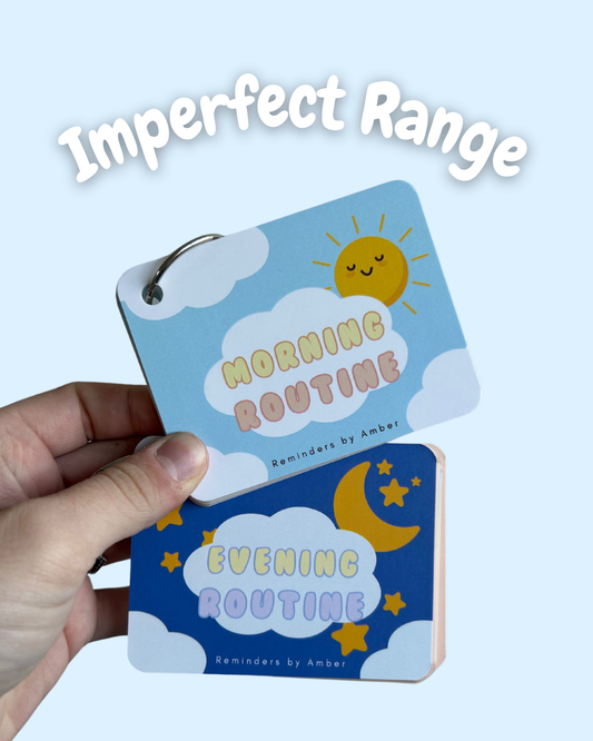 Daily Routine Cards - Imperfect Range