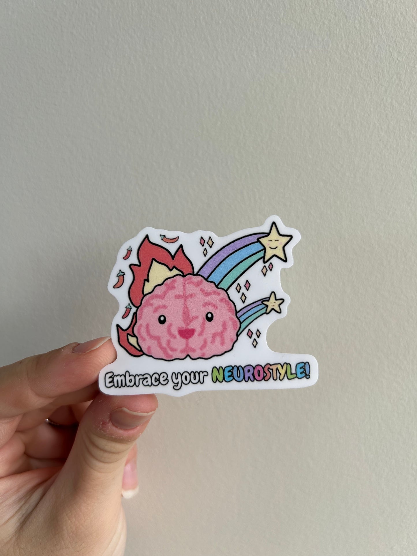 Embrace Your Neurostyle Sticker