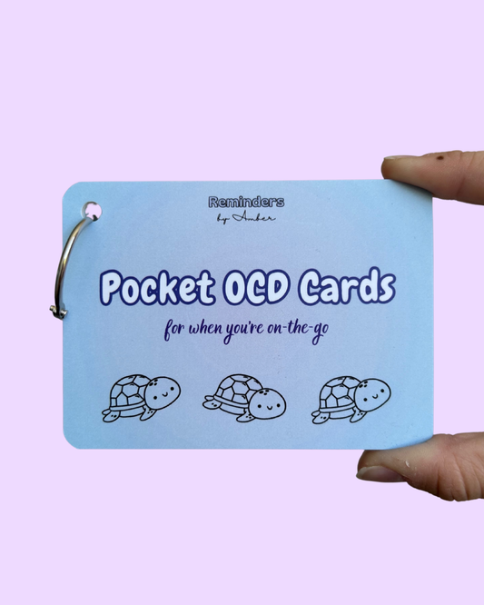 Pocket OCD Cards for ‘on the go’