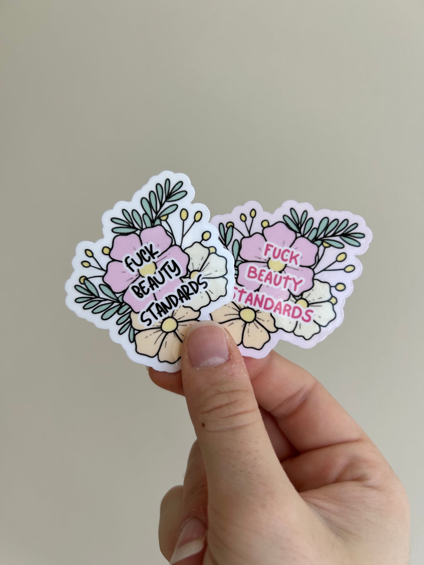 F*ck Beauty Standards Sticker