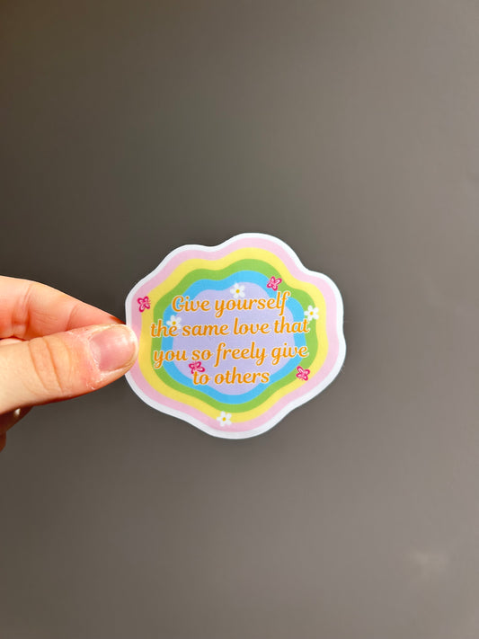 Self Love Reminder Sticker