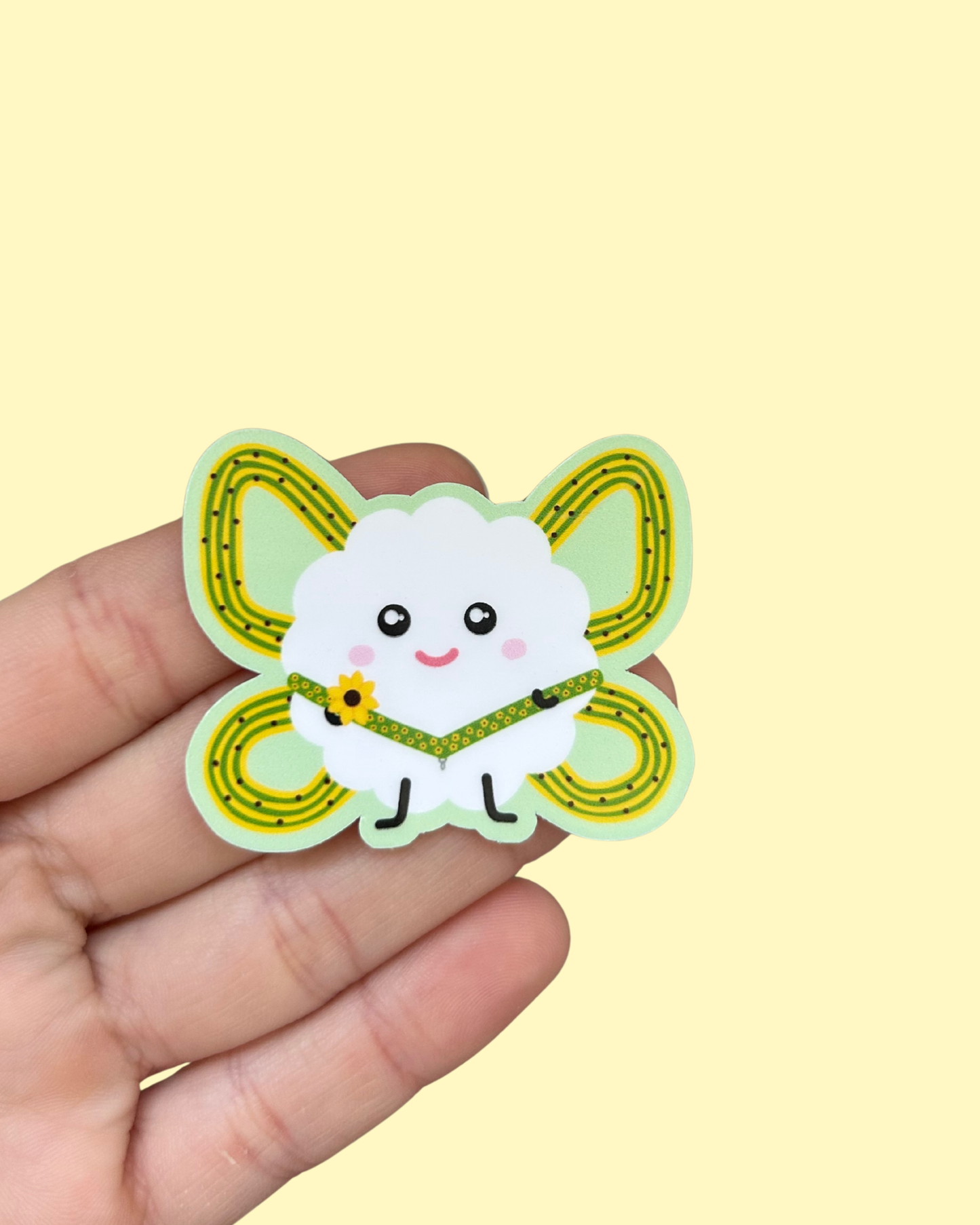 Sunflower Disability Fairy Sticker