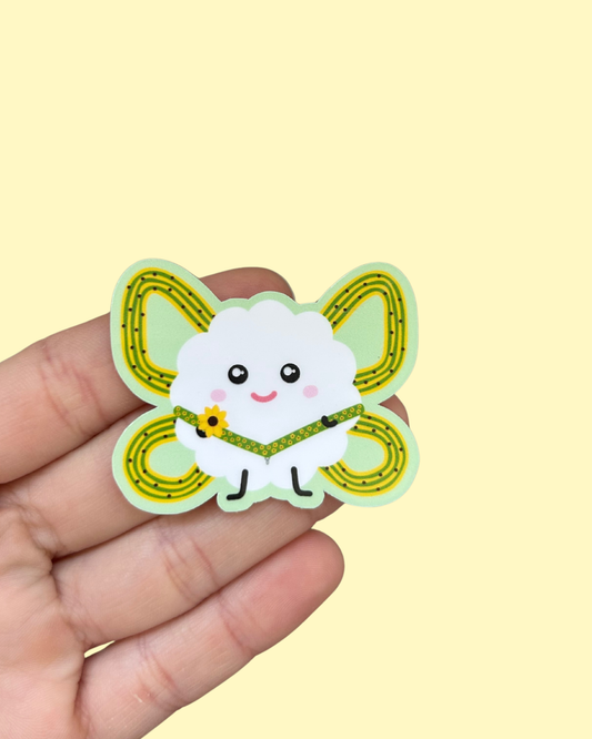 Sunflower Disability Fairy Sticker