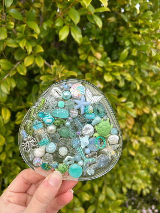 Ocean Large Ripple Trinket | Design 2