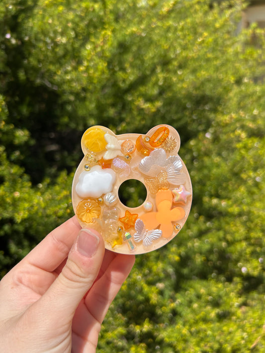 Summer Bear Garden Bubble Ring Trinket | Imperfect