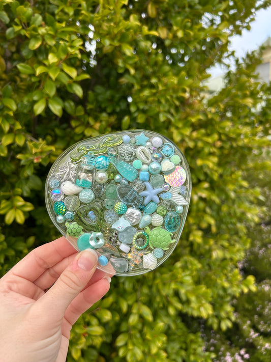 Ocean Large Ripple Trinket | Design 1