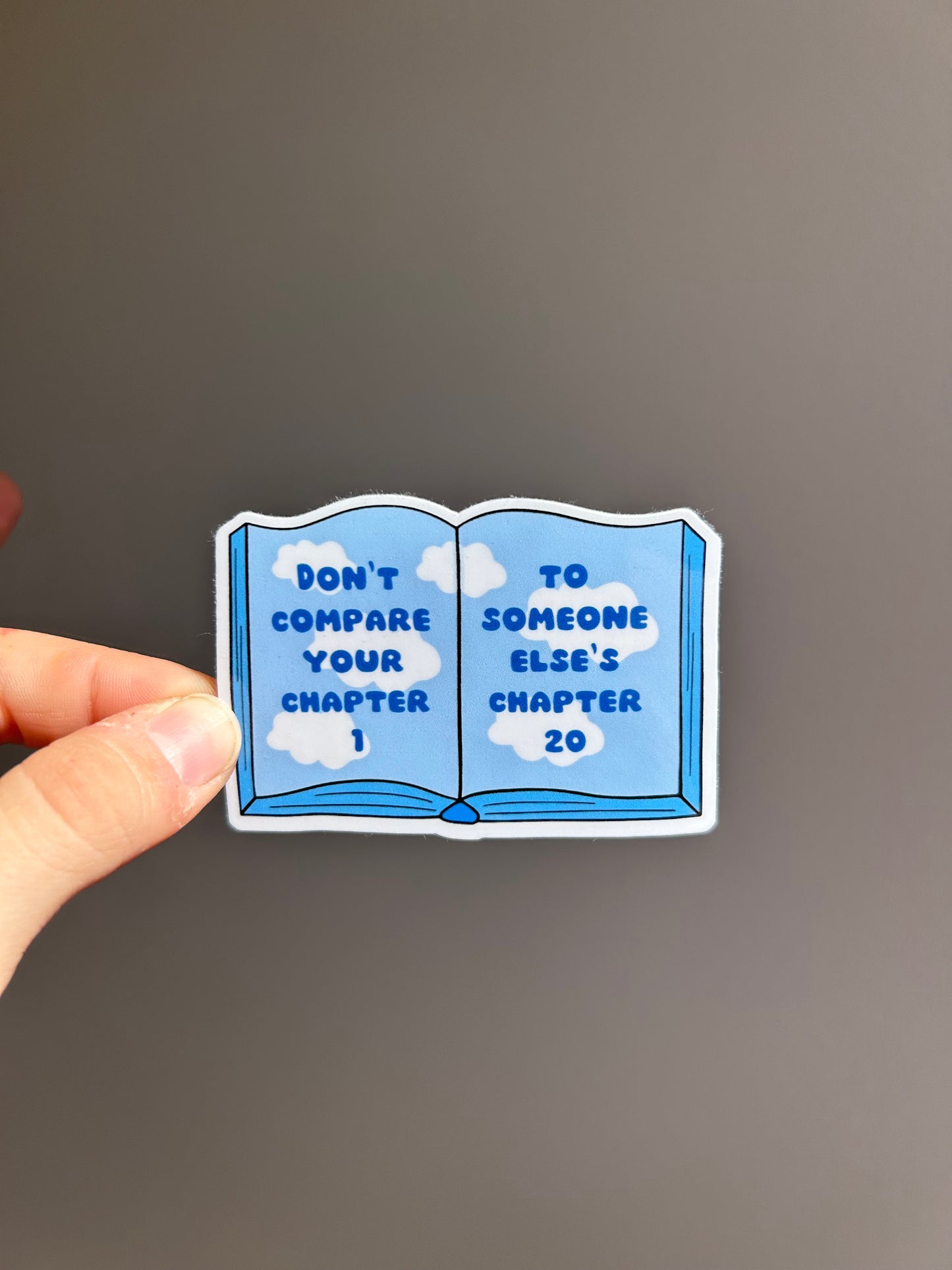 Comparing Yourself With Others Sticker