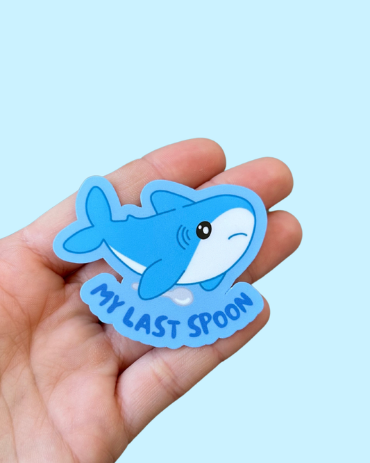 Shark Spoonie Sticker