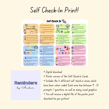 Self Check-In Poster Print (Digital Copy)