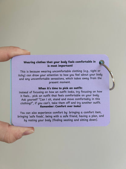 Social Outing Reminder Cards