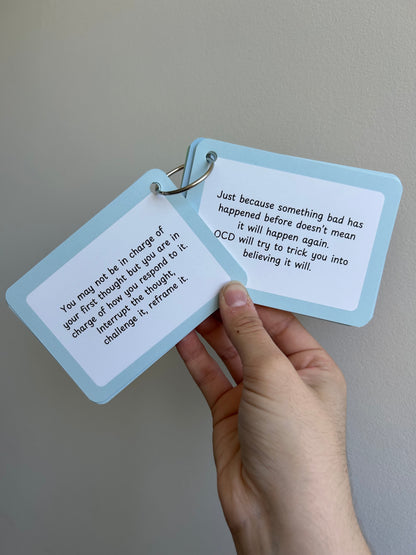 Pocket OCD Cards for ‘on the go’