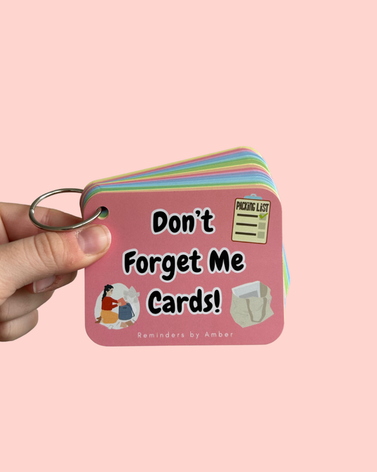 Don’t Forget Me Cards