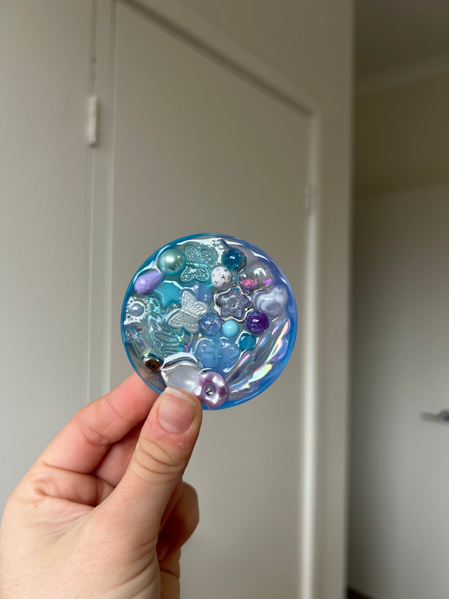 Two Moons Textured Trinket