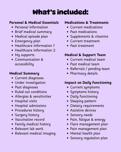 My Medical File