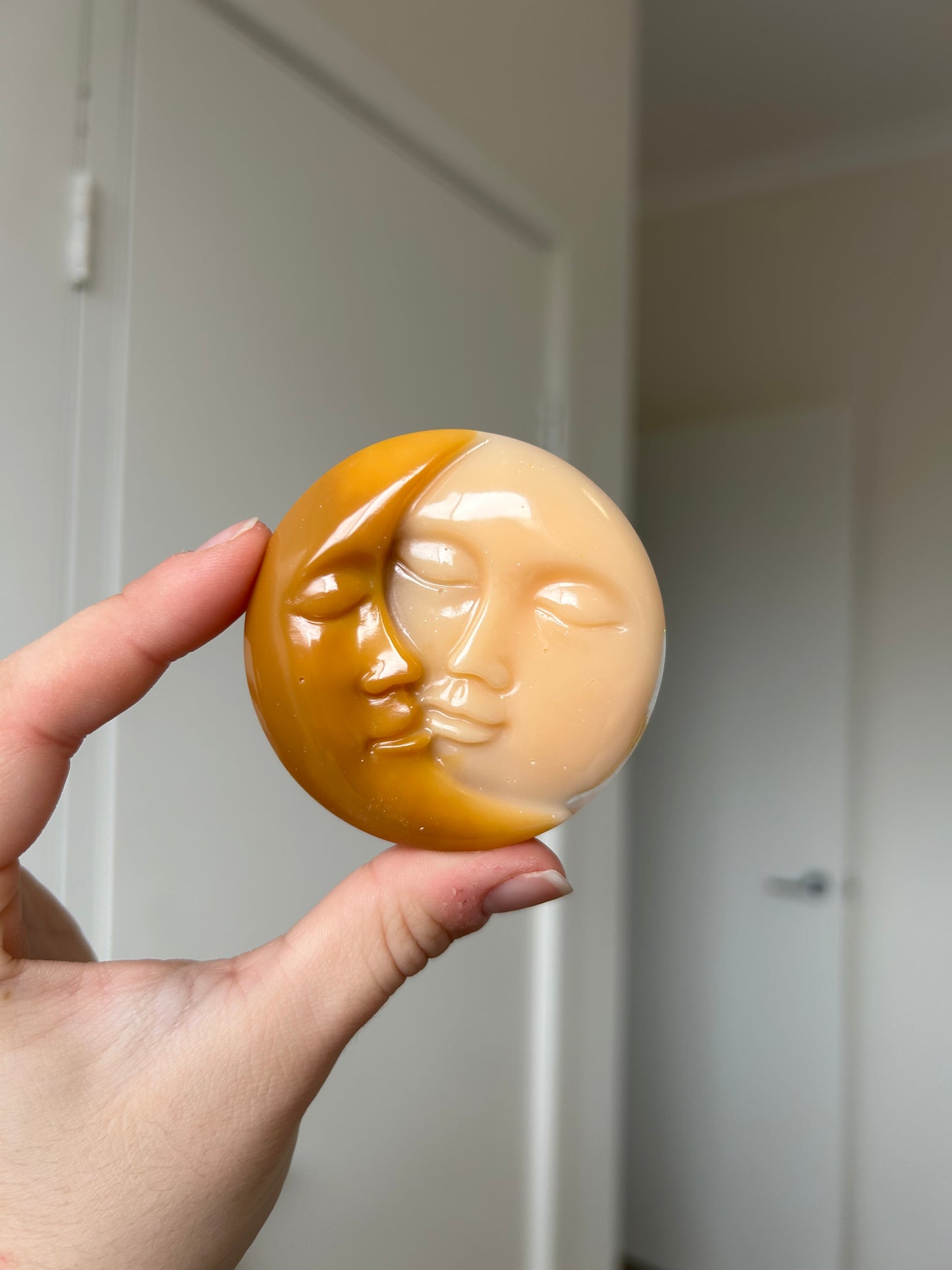 Two Moons Textured Trinket