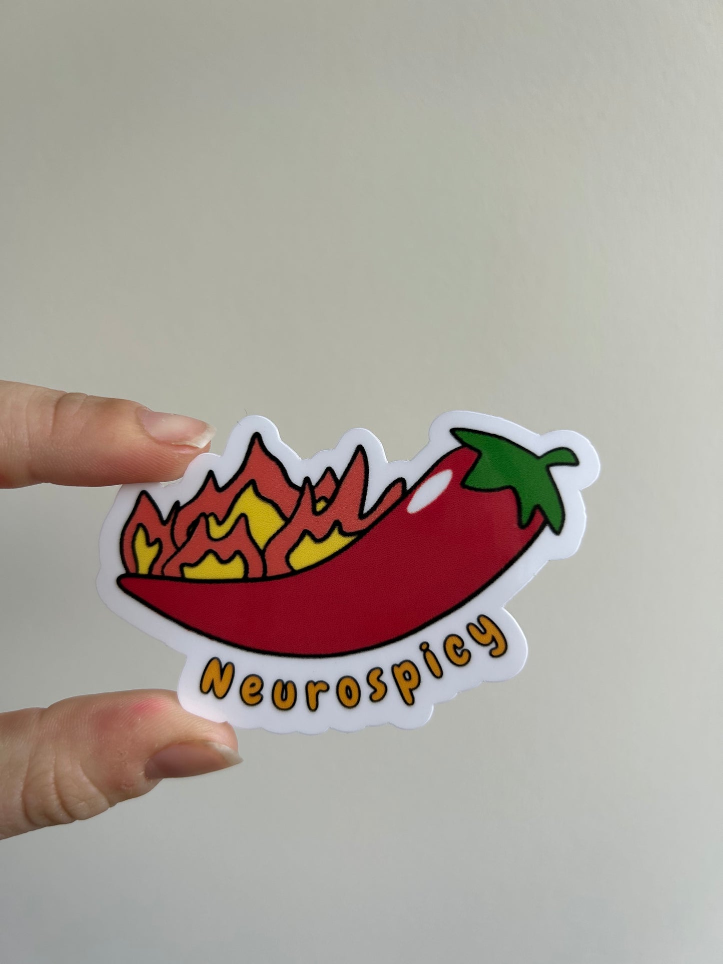 Neurospicy Sticker