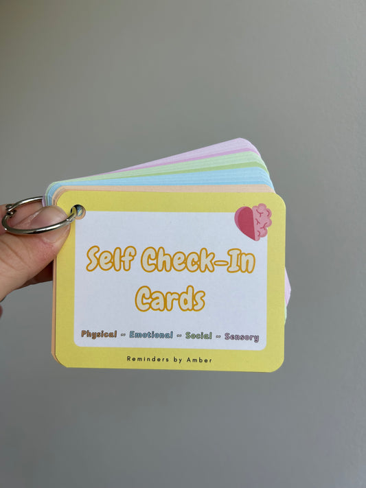 Self Check-In Cards